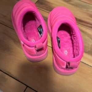Bright pink UGGS